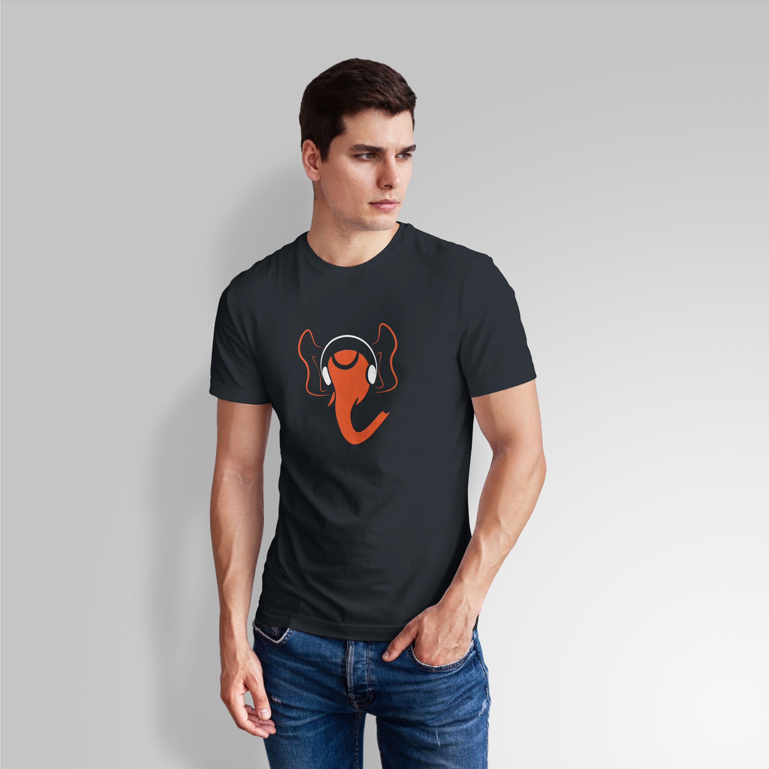 Orange Ganesh Classic T-Shirt