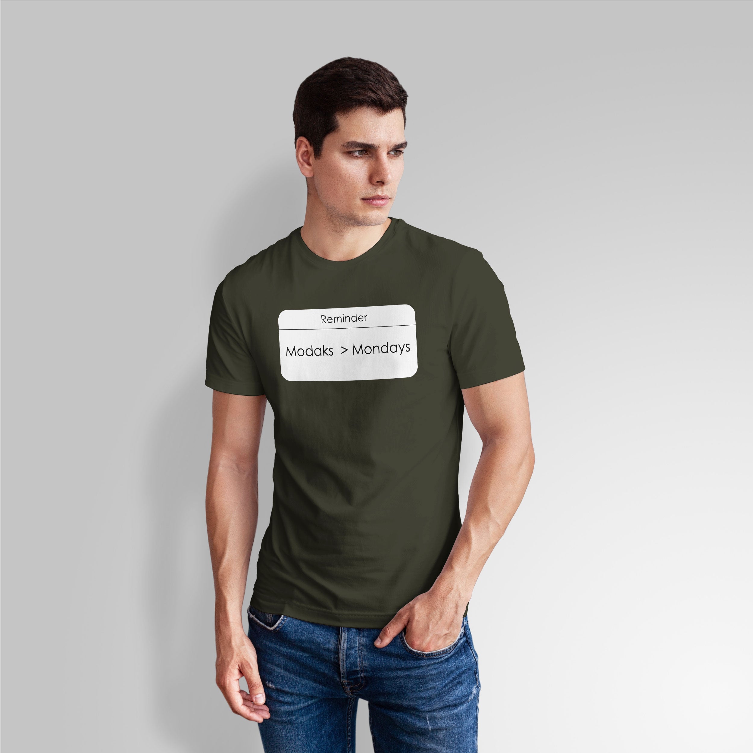 Modaks > Mondays (White) Classic T-Shirt