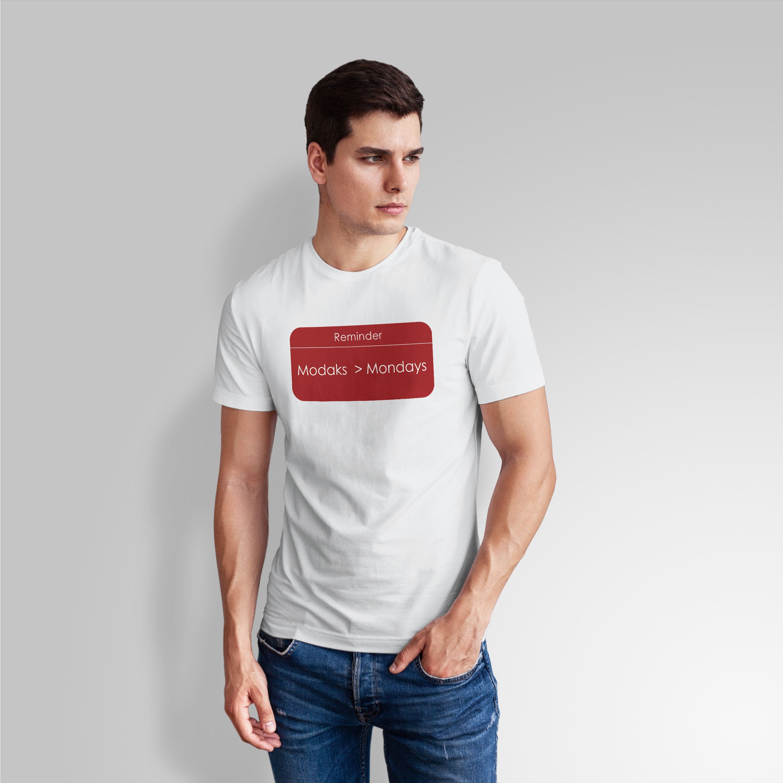 Modaks > Mondays (Red) Classic T-Shirt
