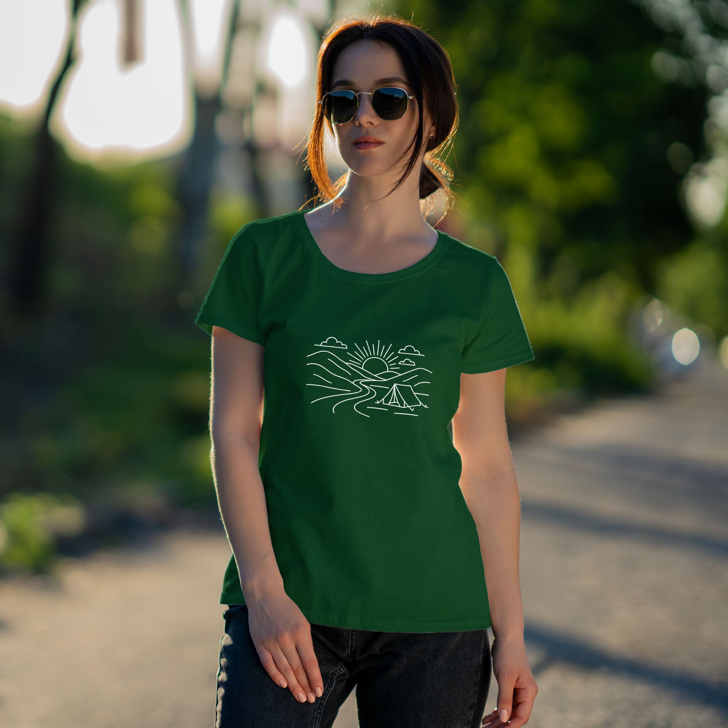 Mountain Camping  T-Shirt