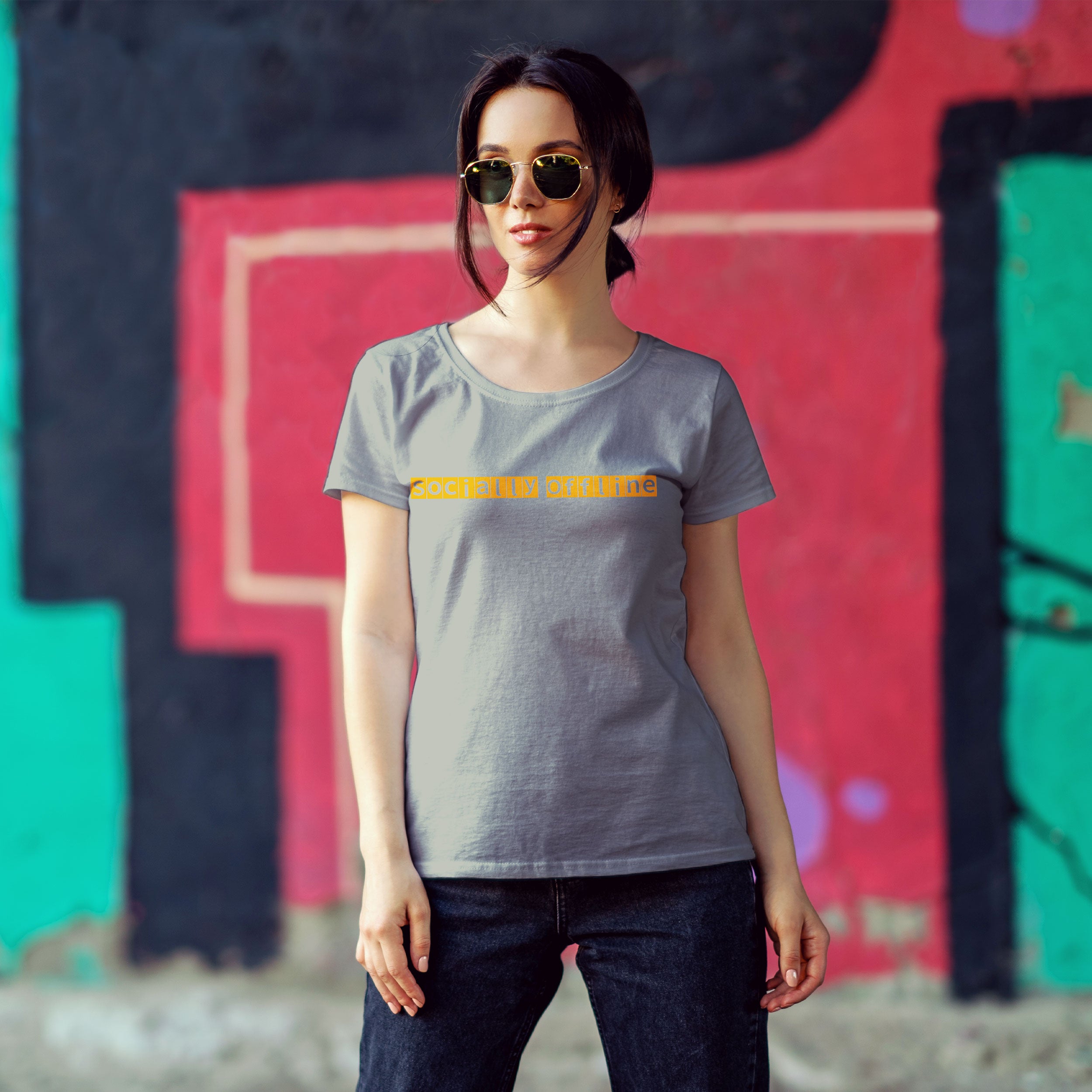 Socially Offline T-Shirt