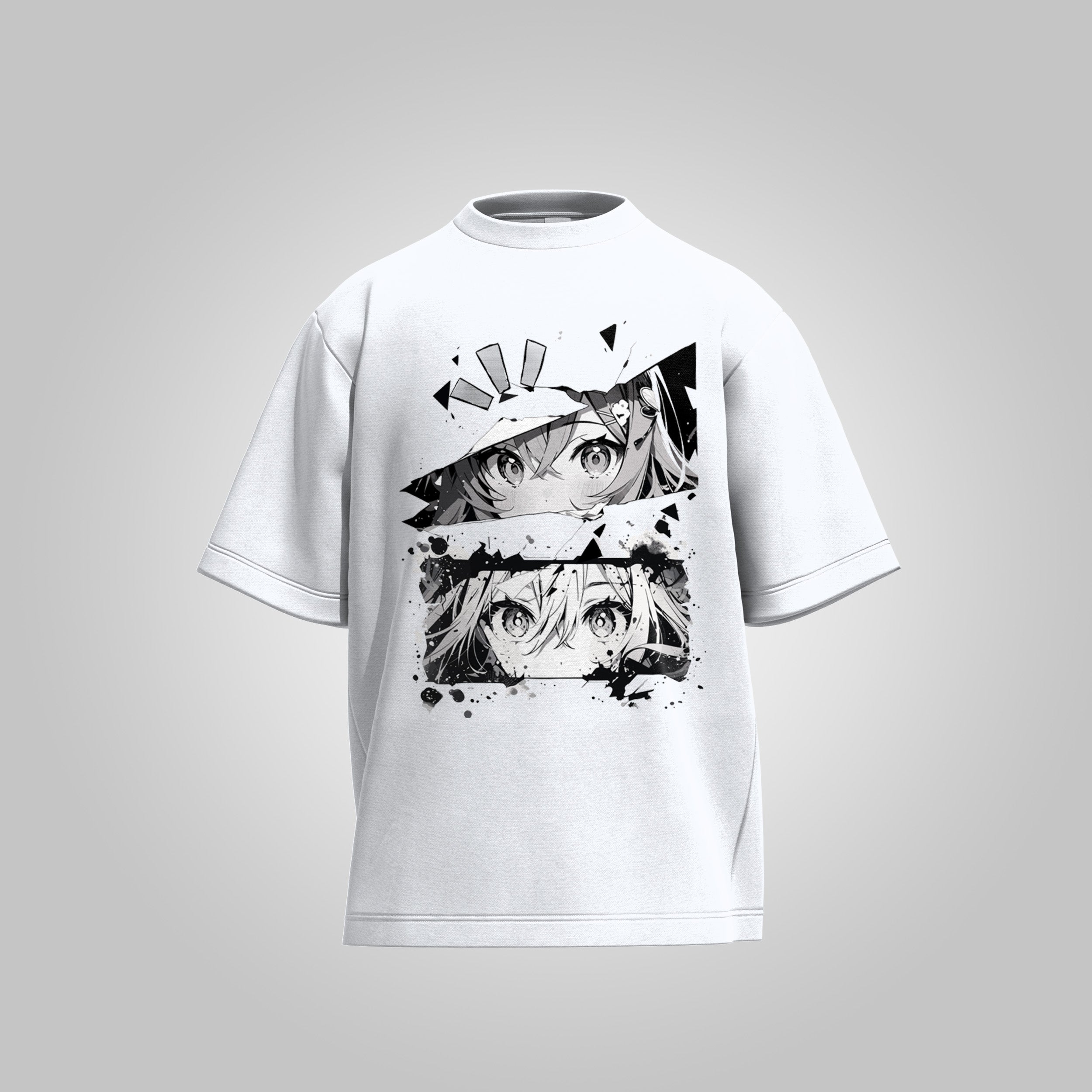 Silent Stare Oversized T-Shirt