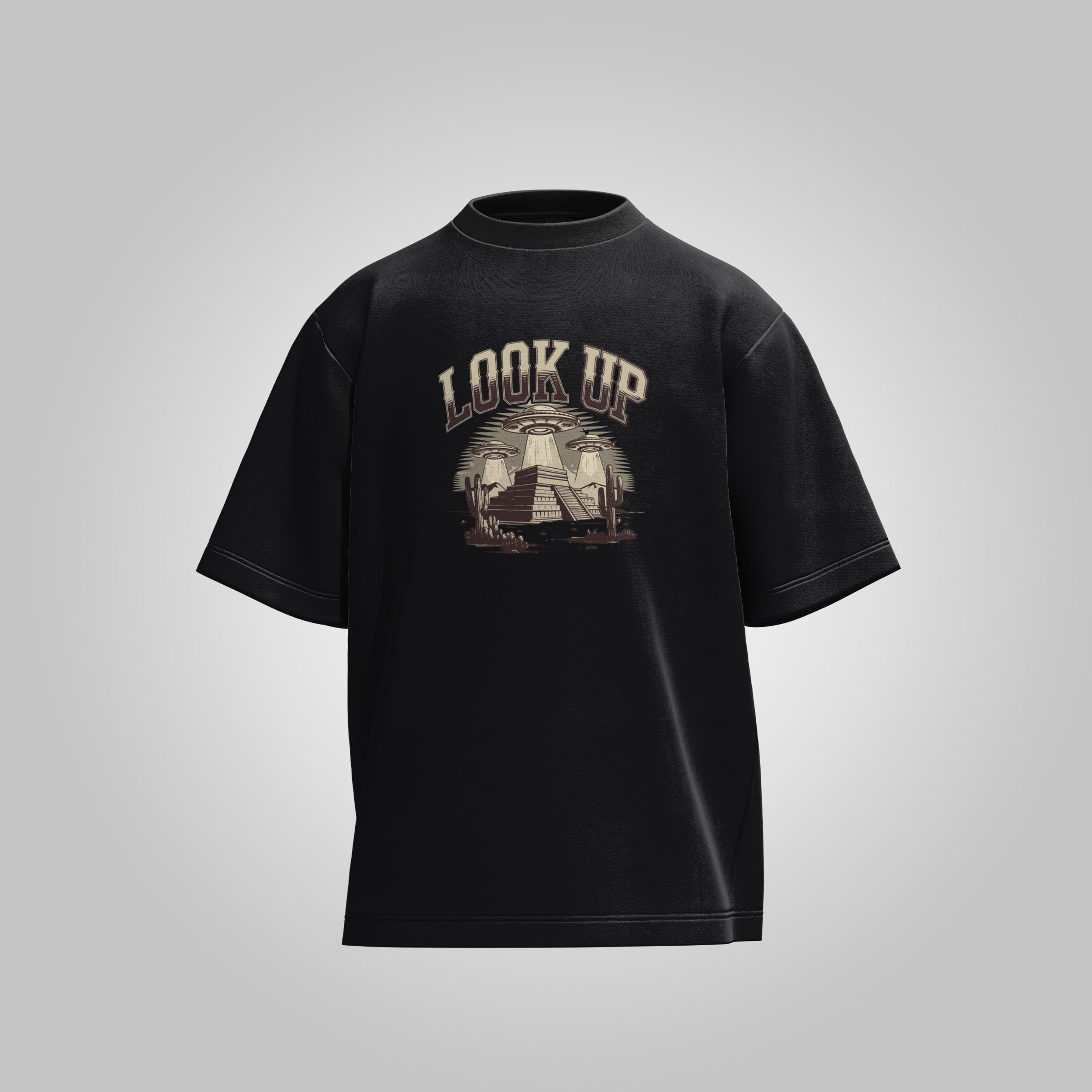 Look Up Oversized T-Shirt