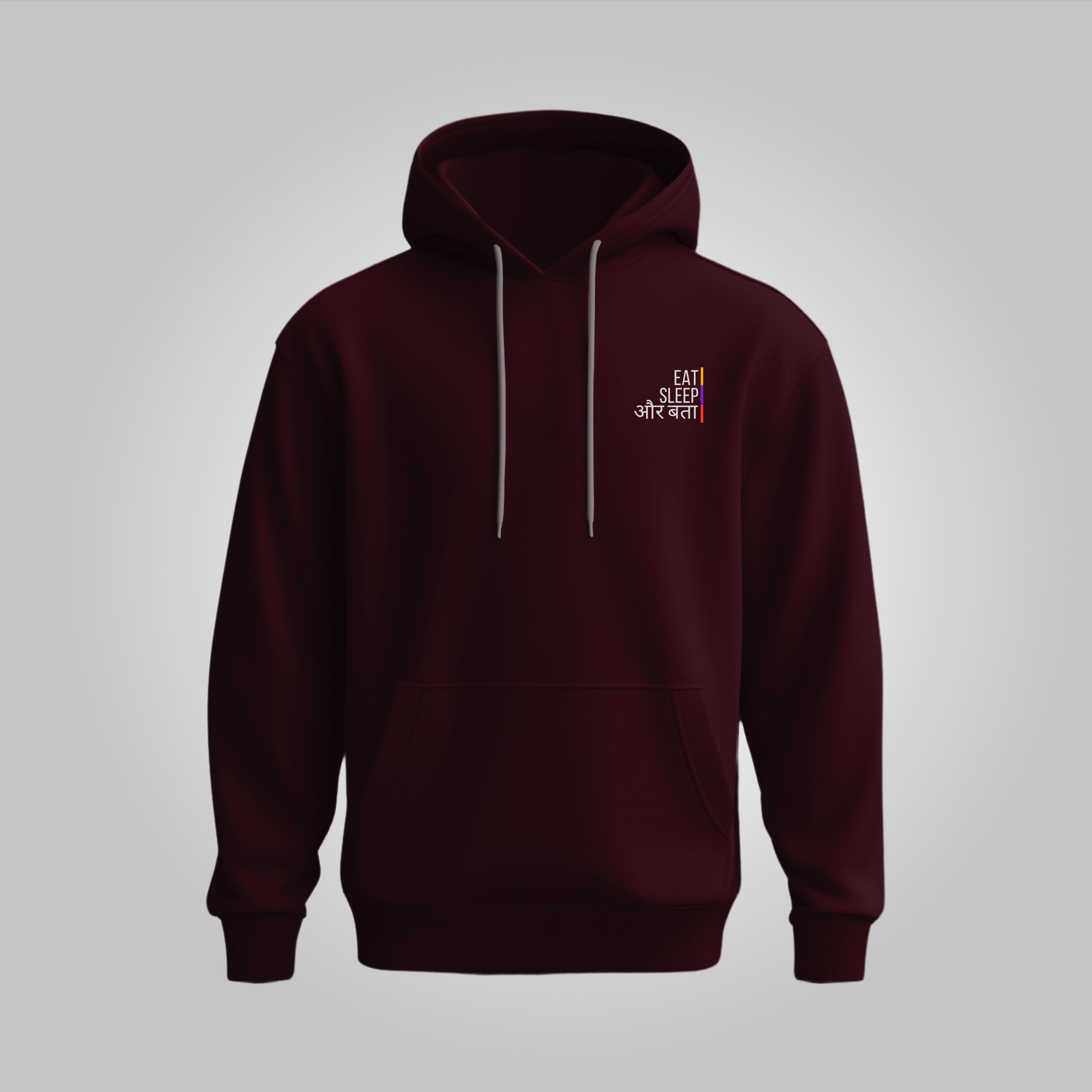 Eat Sleep Aur Bata Hooded Sweatshirt