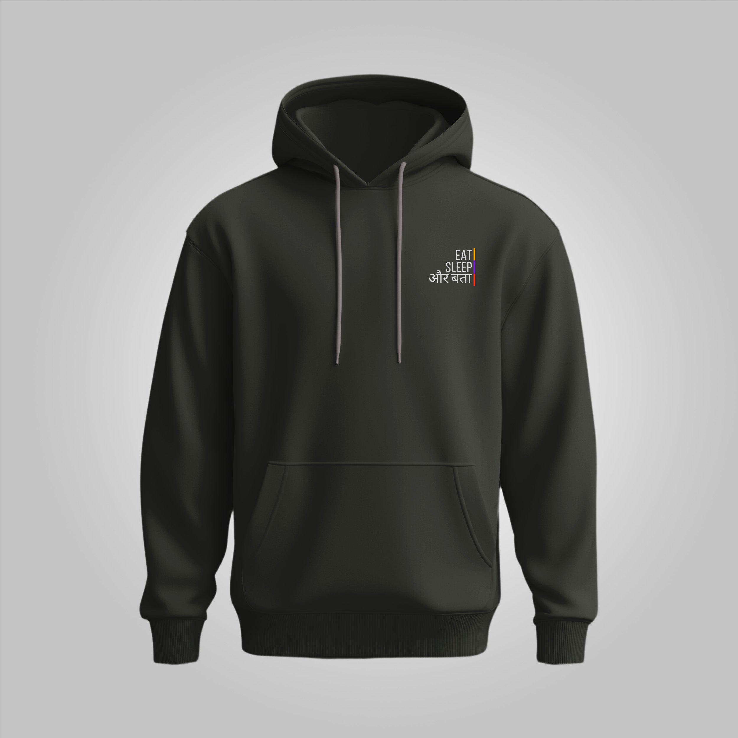 Eat Sleep Aur Bata Hooded Sweatshirt