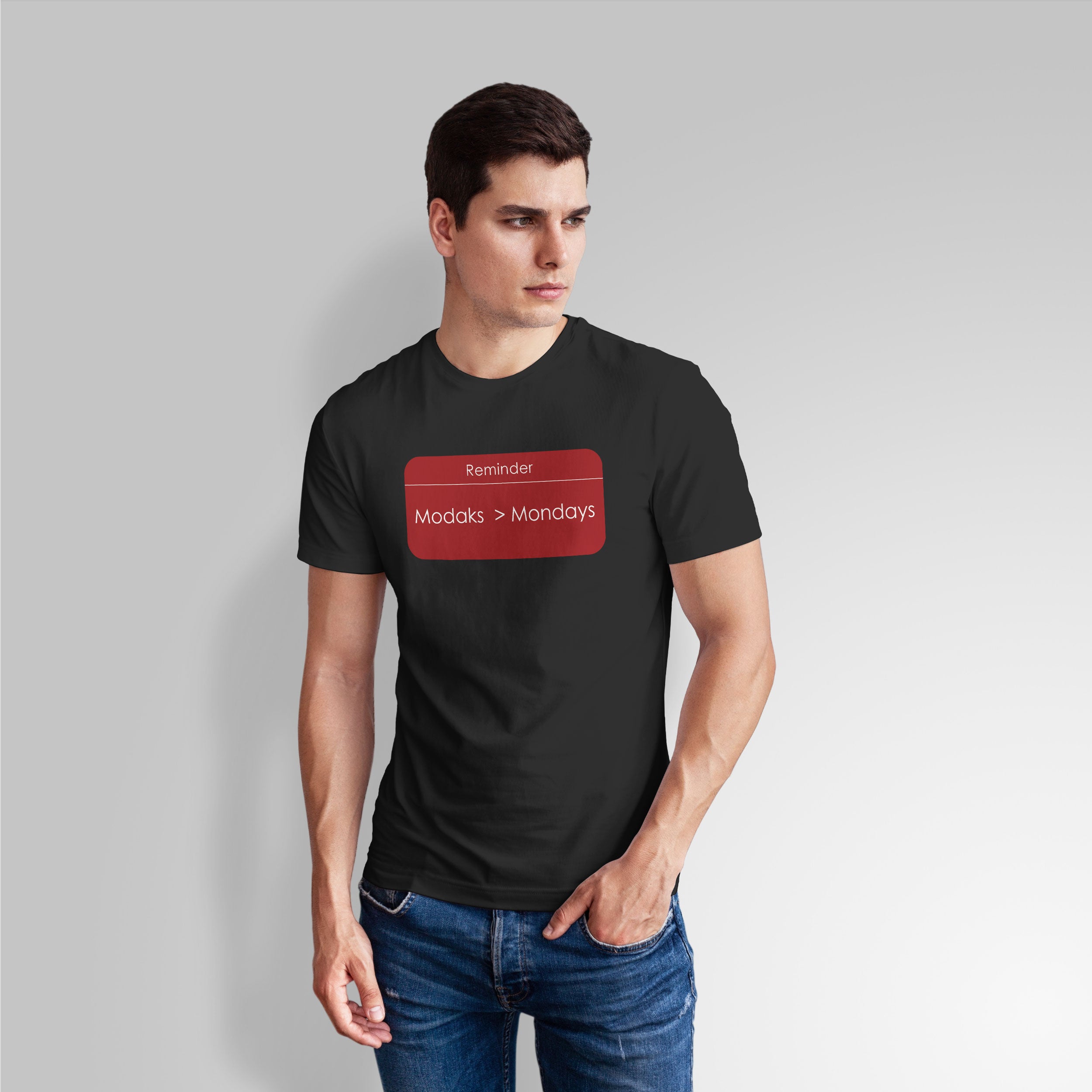 Modaks > Mondays (Red) Classic T-Shirt